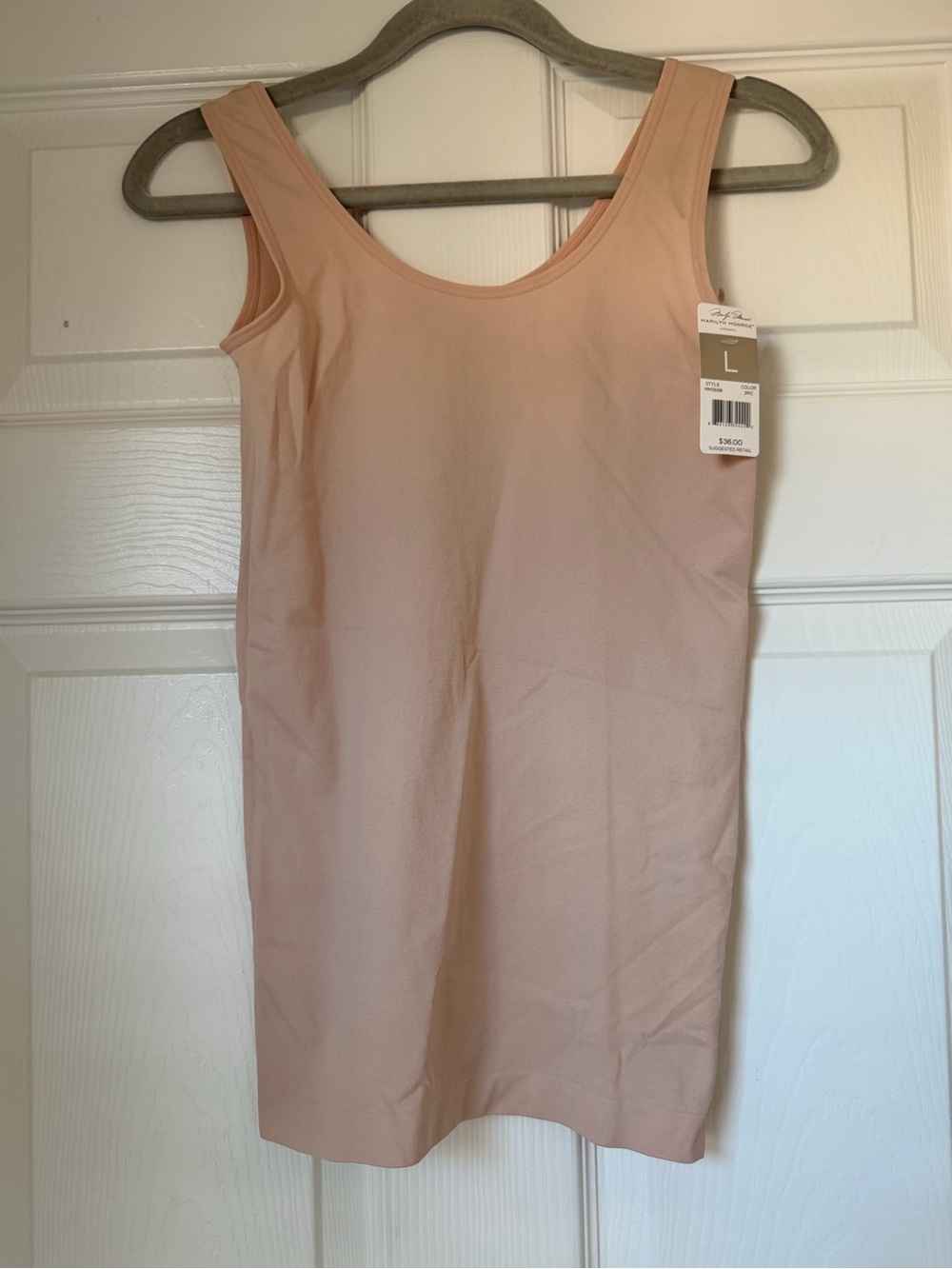 Marilyn Monroe Blush Nude Seamless Tank Slip